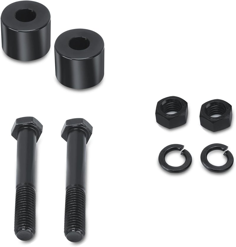 VPZMT 1 Inch Rise 1-1/4'' Handlebar Risers Extension for Harley Touring, Street Glide/Electra Glide/Road Glide/Road King/Softail/Dyna Models (Black) - Image 5